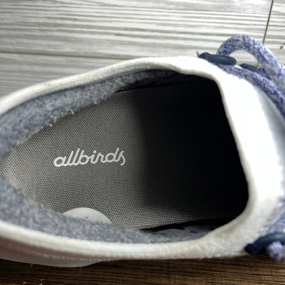 Allbirds Tree Dashers 2 Women's Gray White Shoes - Women's Size 8 - Picture 6 of 9